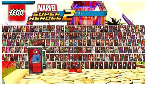 Lego Marvel Super Heroes 2 CHARACTER ROSTER 2017 - YouTube