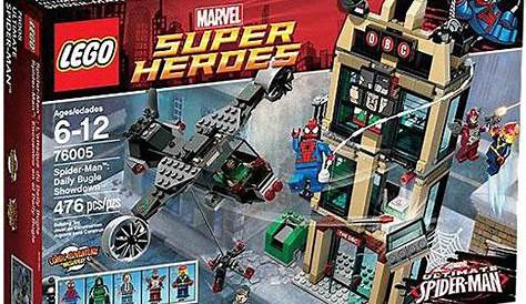 LEGO Marvel Super Heroes Spider-Man Photo Shoot Sets 76004 & 76005