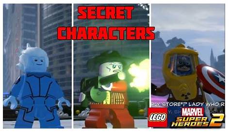 LEGO Marvel Superheroes 2 - ALL SECRET CHARACTERS - NPC (Part 4) - YouTube