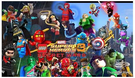 Lego Super Hero’s 3 Secret Wars | Lego super heroes, Lego marvel