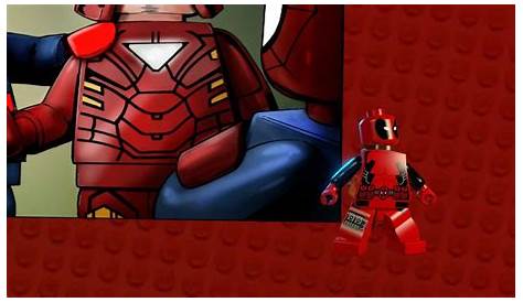 Lego Marvel Super Heroes All Red Bricks