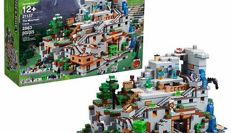 Lego Minecraft Sets Mountain Cave