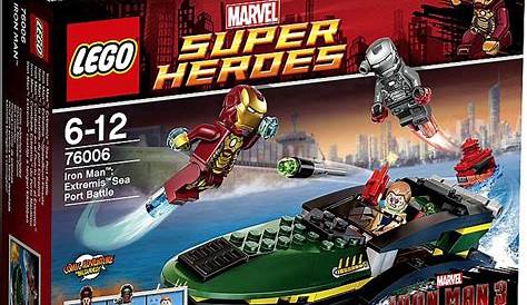 LEGO Super Heroes Marvel Avengers Iron Man Mech Set 76140 - 148 Pieces