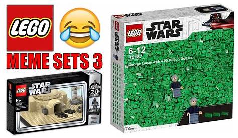 I find the lack of Lego Star Wars memes disturbing... : r/OTMemes