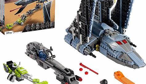 Lego 8019 Republic Attack Shuttle - Set Lego Star Wars pas cher