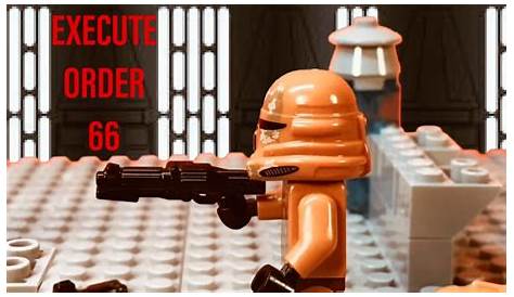 Lego Stop Motion Order 66 From Star Wars The Bad Batch - YouTube