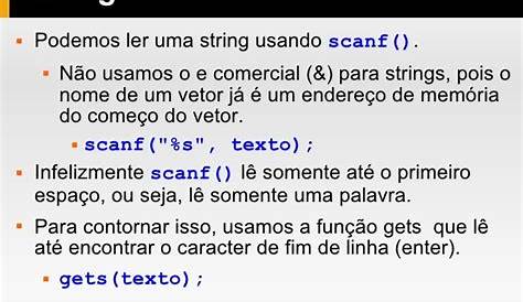 Erro ao ler string em C - Stack Overflow em Português