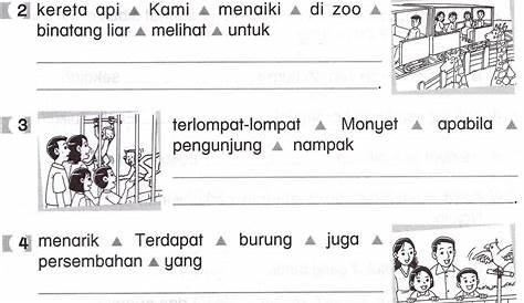 Penulisan Lembaran Kerja Bahasa Melayu Tahun 2 Koleksi Soalan Latihan