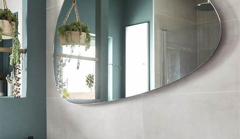 Grand Miroir rond salle de bain | Round mirror bathroom, Salle de bain