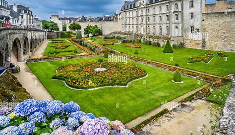 Les jardins du château de l'Hermine à Vannes