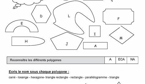 Polygones - Ce1 - Exercices corrigés - Pass Education