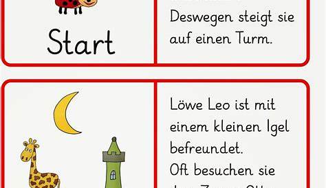 Leseaufgaben Klasse 1 - Ubungsblatt Zu Erstlesen Deutsch Lernen Erstes