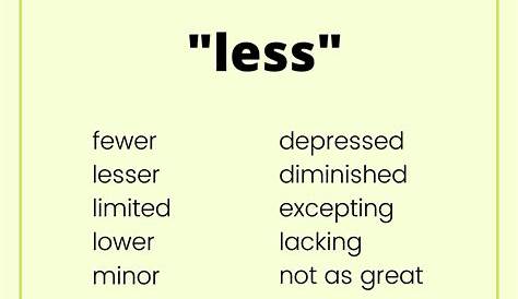 More or less Synonyms and More or less Antonyms. Similar and opposite