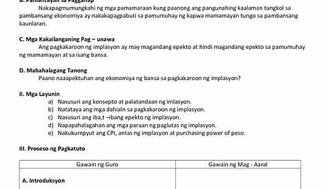 Banghay Aralin Sa Filipino 7 Ang Sulating Ito At Tungkol Sa Lesson Plan