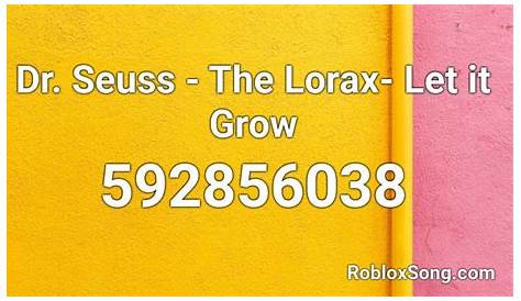 Let It Grow Roblox Id