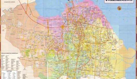 Peta Surabaya: Letak Geografis, Sejarah dan Asal-Usulnya