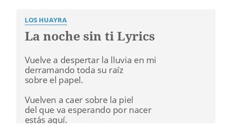 Stream La noche sin ti by Los Agüero | Listen online for free on SoundCloud