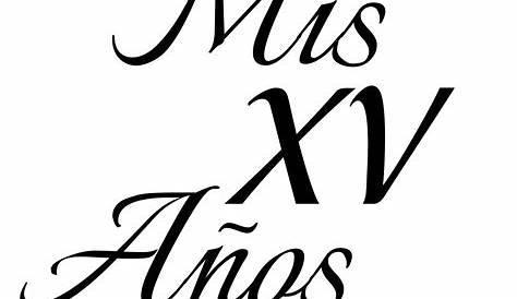 Calligraphy - Mis Xv Años Letras, HD Png Download , Transparent Png