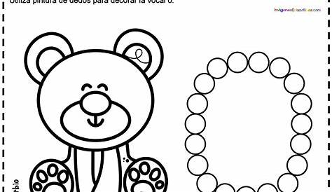 Desenhos de letra o para colorir - Atividades Educativas