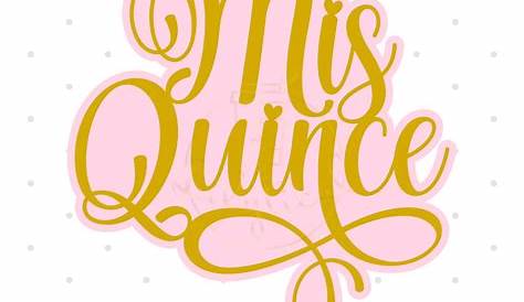 Mis quince años svg / sublimation printing png svg cutfile | Etsy