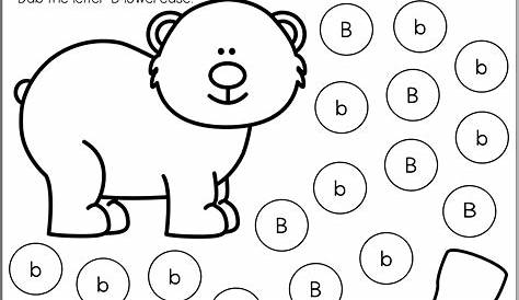 Letter B Activities Printable