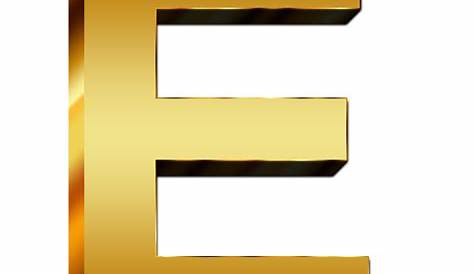 Letter E Icon, Transparent Letter E.PNG Images & Vector - FreeIconsPNG