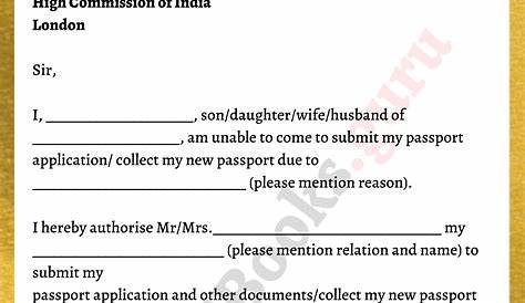Authority Letter Format and Samples | How to Write a Letter of Authority?