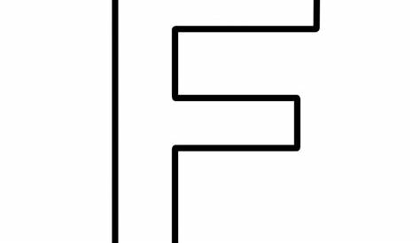 Ausmalbild: Zentangle Buchstabe F | Ausmalbilder kostenlos zum ausdrucken