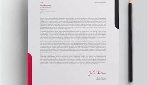 Letterhead | Letterhead template, Company letterhead template