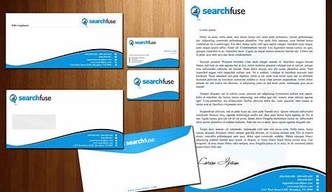 Business Card Letterhead Envelope Template