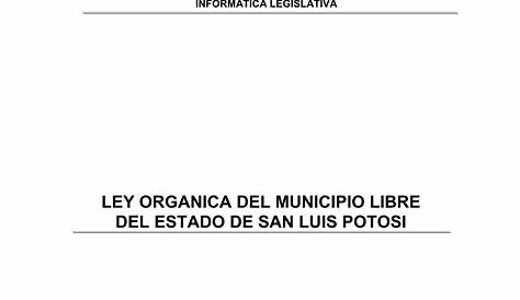 Ley organica del municipio libre by Fakto - Issuu