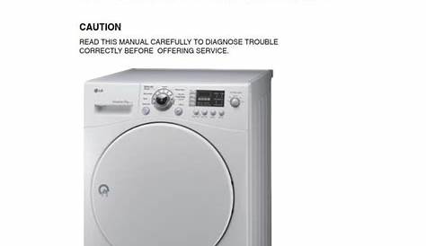 Lg 3600 Dryer Manual