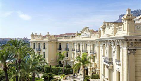 Luxury Hotel L Hermitage in Monte Carlo, Monaco Stock Photo - Image of