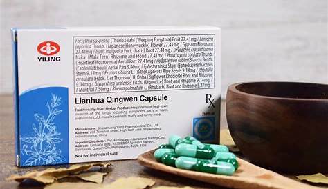 Lianhua Qingwen JiaoNang (0.35g*36 Capsules) For epidemic influenza an