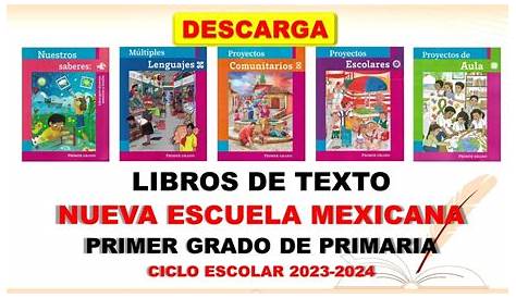 Nuevos Libros de Texto Gratuito de PRIMERO Primaria 2016-2017 | Libro