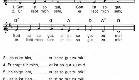 Gott ist gut - Hanjo Gäbler - Chornoten zum Download