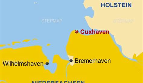 StepMap - Cuxhaven - Landkarte für Deutschland