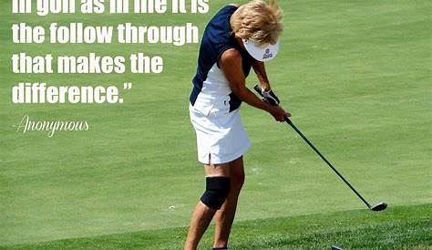 Take a chance and something great will come of it. | Golf quotes, Golf