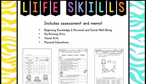 Grade 2 Life Skills Assessment Term 4 - Juffrou 911