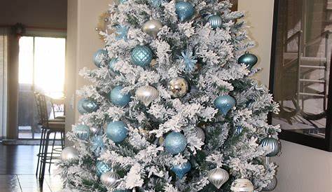 Light Blue And Silver Christmas Tree Ideas