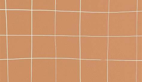 Distorted light brown square ceramic tile texture background | free