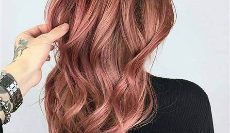 Light Rose Gold Hair Color SOFT ROSE GOLD HAIR COLOUR Nice Styles