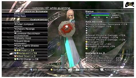 Lightning Returns Final Fantasy 13 How Schemata Work YouTube