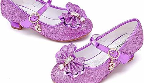 Lilac Shoes & Lavender Nails For Little Princesses