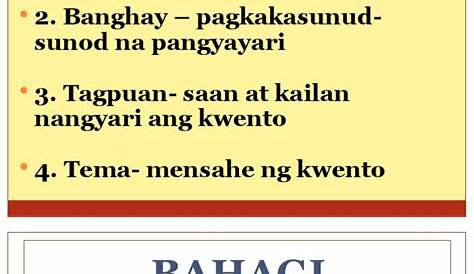 Anong Elemento Ng Maikling Kwento Ang Binubuo Ng Mga Tauhan