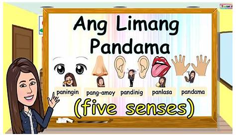 MELC WEEK 8 KINDERGARTEN ANG LIMANG PANDAMA|THE FIVE SENSES| TEACHER
