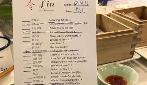 Lin Asian Bar Menu Online Of Lis Chinese Restaurant Restaurant
