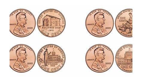 Lincoln Memorial Penny Values Chart Cents
