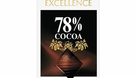 Buy Lindt Excellence 78% Cocoa Smooth Dark Chocolate 100g Online - Shop