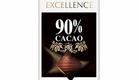 Lindt EXCELLENCE 90% Cocoa Dark Chocolate Candy Bar, 1 bar / 3.5 oz